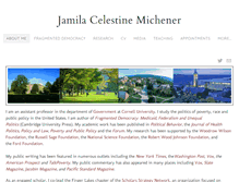 Tablet Screenshot of jamilamichener.net